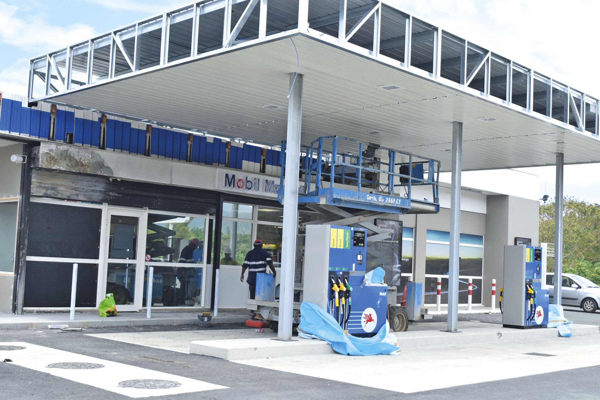 La station Mobil  du village rouvrira ses portes lundi 