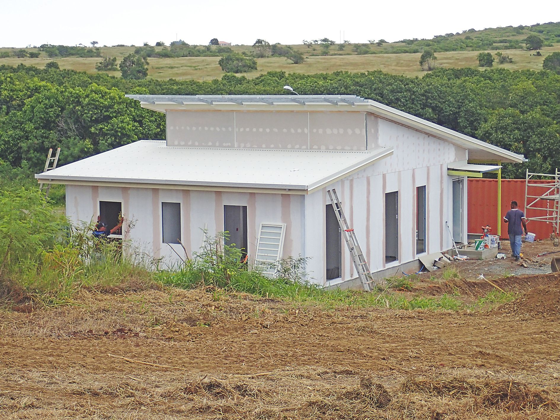 Projet Calbat/Caroline Marlot (ossature métallique)