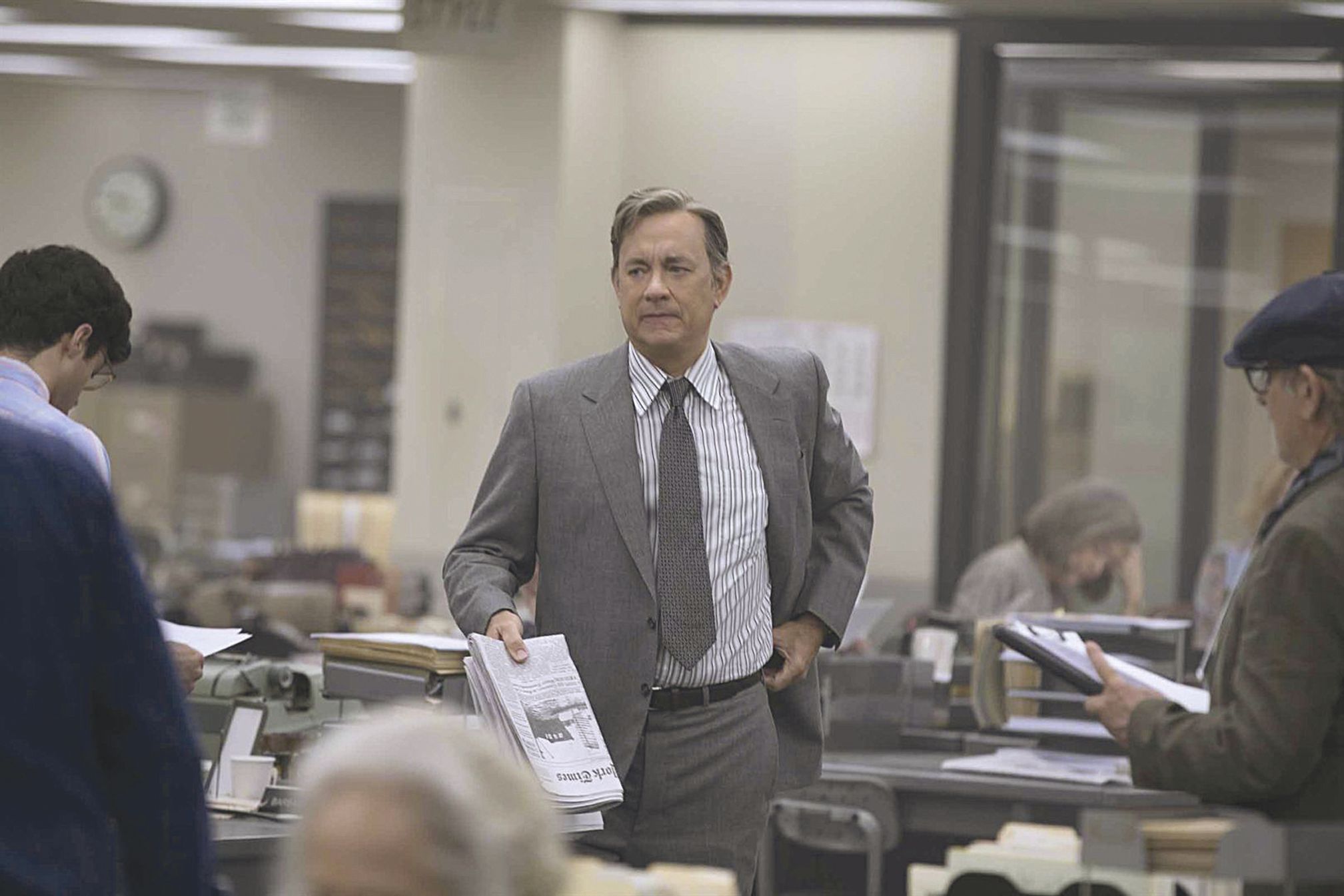 Incarné par Tom Hanks, Ben Bradlee, le rédacteur en chef du Washington Post, sera le plus fidèle collaborateur de Kay Graham jusqu’en 1991, date à laquelle elle passe la main à son fils Don.