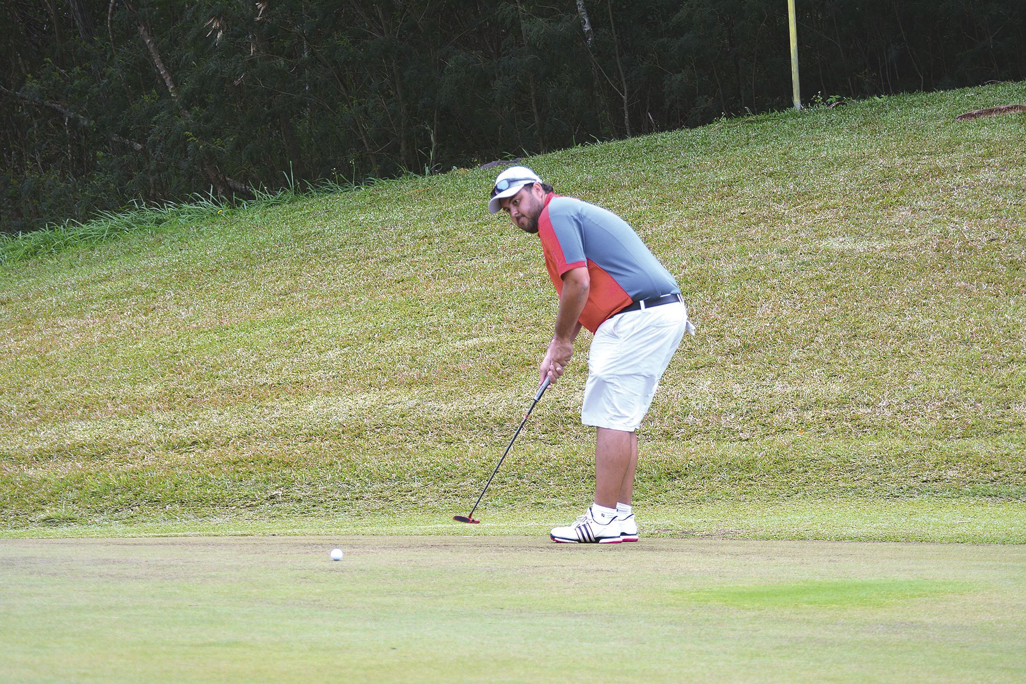 Même sans être au meilleur de sa forme, Morgan Dufour  a devancé la concurrence chez les amateurs.Photo R.G