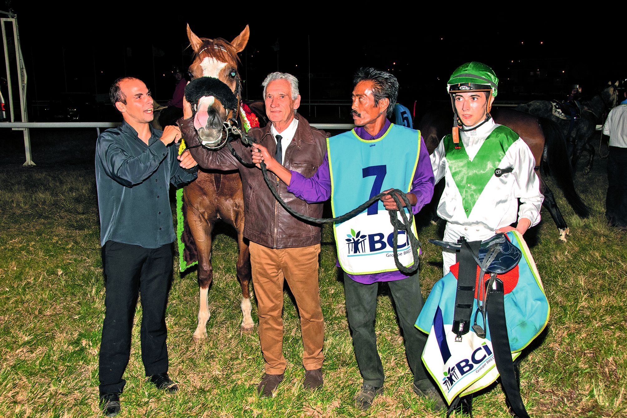 C’est Bangou du Luz qui s’est imposé sur le Prix Jacques-Lafleur, classique C3 de 1 600 m. Photo CT