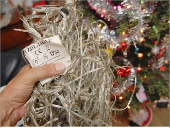 Pour la collecte et le recyclage des ampoules de guirlandes de Noël, il faudra attendre un peu...