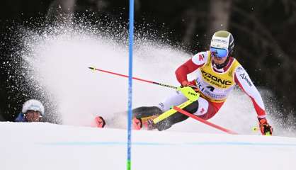 Mondiaux de ski alpin: Feller en tête de la 1re manche du slalom, Noël 8e