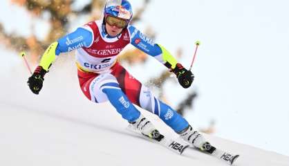 Mondiaux de ski alpin: Schwarz en tête du géant, Pinturault loin après la 1re manche