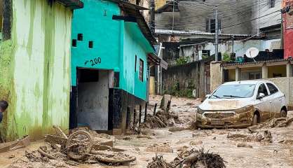 Brésil: une tempête fait au moins 24 morts dans le sud-est du pays