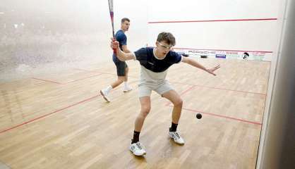 Squash : Brice Nicolas vise la cinquième place européenne