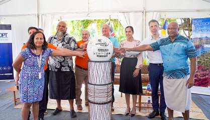 Le câble sous-marin de l’OPT relie Nouméa aux Fidji