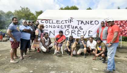 [MAJ] Une trentaine de chauffeurs Karuïa en grève à Nouméa