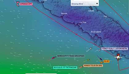 Groupama Race : encore 10 bateaux en course