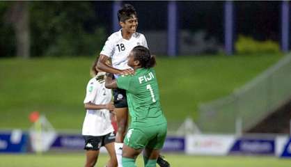 Football : les Calédoniennes s’inclinent face aux Fidjiennes