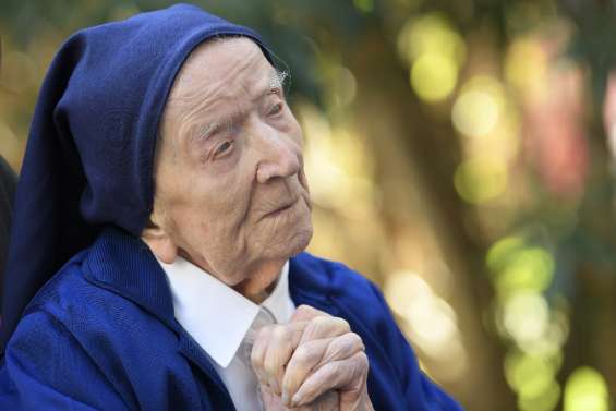 La doyenne de l'humanité, la Française soeur André, est décédée à 118 ans