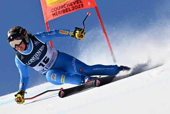 Mondiaux de ski alpin: Brignone meilleur temps du super-G du combiné, Shiffrin placée