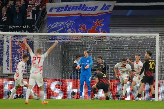 C1: Manchester City contraint au nul à Leipzig en huitième aller