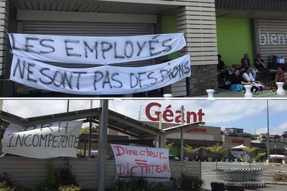 [MàJ] Le Géant Sainte-Marie et le Leader-Price de Magenta restent bloqués ce week-end