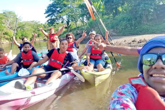 Quatre balades en kayak sur la Yuanga
