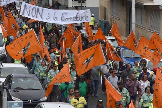 [VIDÉO] Vale NC : l’Usoenc défile pour « soutenir les emplois »