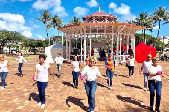 Des roses (et des animations) contre le cancer jusqu'à 14 h au kiosque à musique