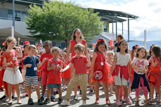 Dumbéa : un Red nose day joyeux et solidaire à l'école Dorbritz