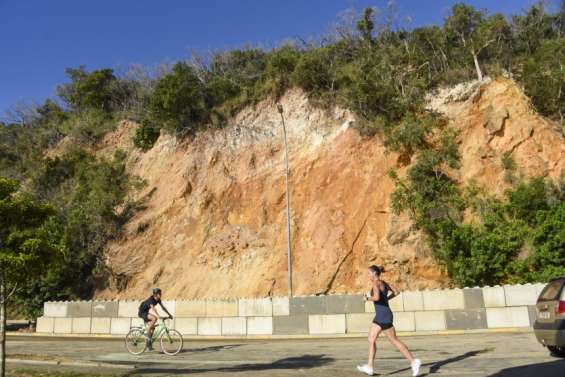 La promenade Laroque a été déblayée