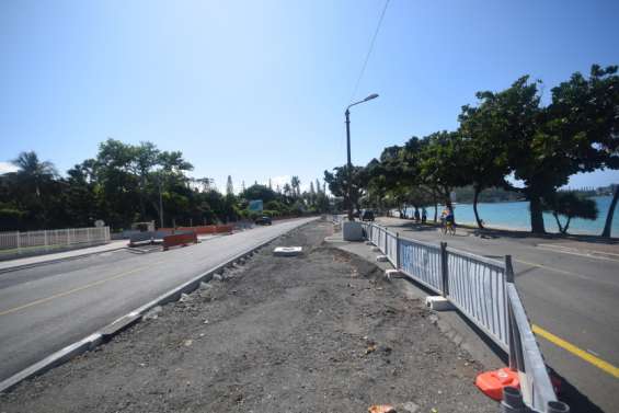 Les travaux changent de zones promenade Laroque