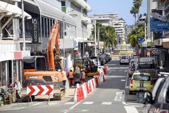 [NOUMÉA] Rue Clemenceau, les réseaux d'eau bientôt renouvelés