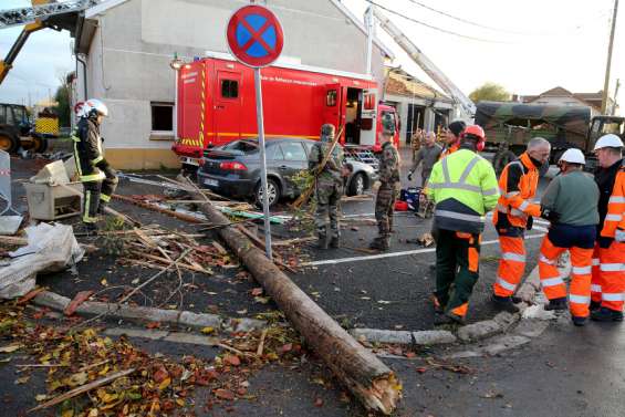 Une mini-tornade frappe Suippes dans la Marne