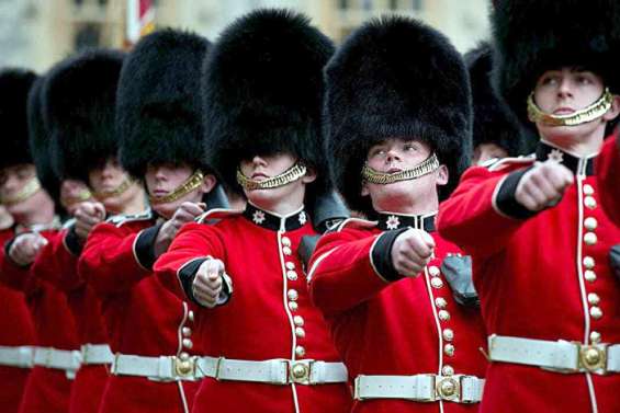 Les fameux bonnets en poils d'ours de la garde royale en ligne de mire