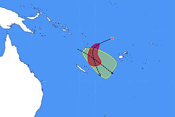 Une dépression tropicale attendue près de la Nouvelle-Calédonie à partir de mercredi