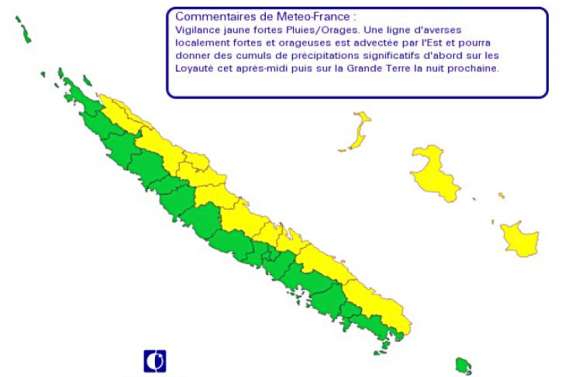 [Mise à jour] Le cyclone Lola va perdre en intensité, pluie et rafales prévues en Nouvelle-Calédonie