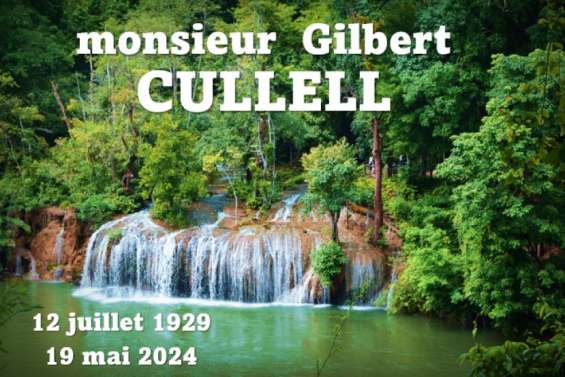 Avis de décès : monsieur CULLELL Gilbert