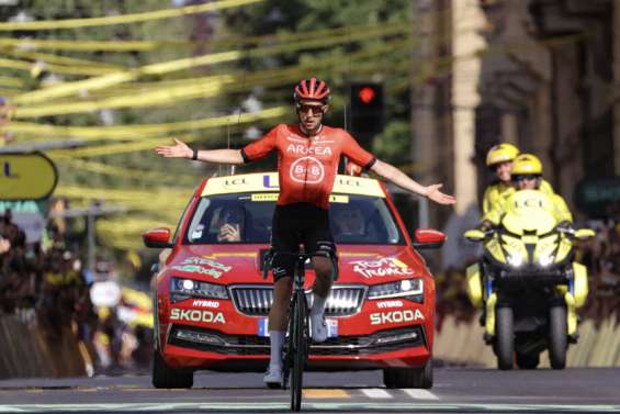 Tour de France : Vauquelin fait encore briller la France, Pogacar déjà en jaune