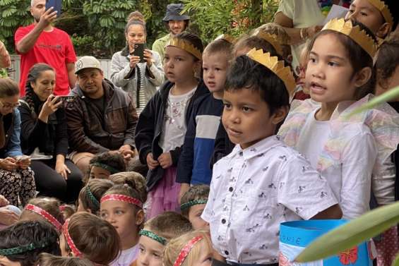 Des chants pour la paix à l’école Higginson