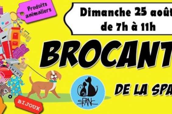 Brocante de la SPANC avec Guy Raguin - Dimanche 25 aout 2024 de 7h à 11H