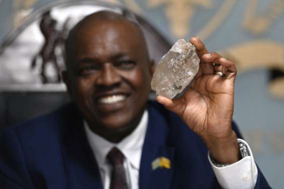 Le deuxième plus gros diamant au monde découvert au Botswana