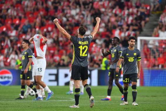 Le Losc tremble face au Slavia mais passe, carré d’as français en Ligue des champions