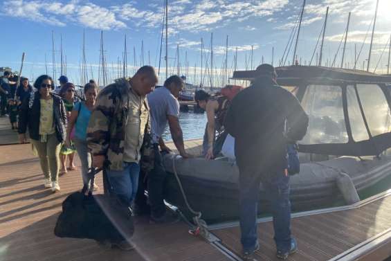 Les navettes maritimes entre Nouméa et le Mont-Dore suspendues jusqu’à jeudi soir