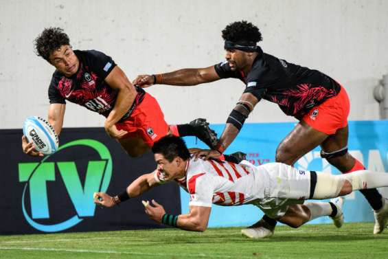 Rugby: Les Fidji battent le Japon et conservent la Coupe des nations du Pacifique