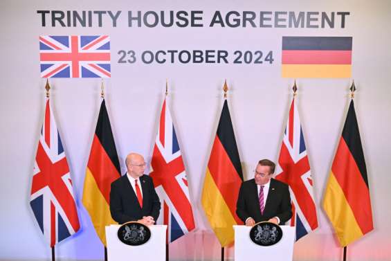 Londres et Berlin signent un accord de défense 