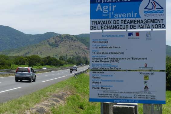 Païta : les travaux reprennent sur l’échangeur nord, la circulation perturbée jusqu’au 20 décembre