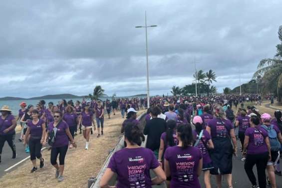 Avec 5 200 femmes réunies contre le cancer du sein, la Nouméenne bat son record de fréquentation