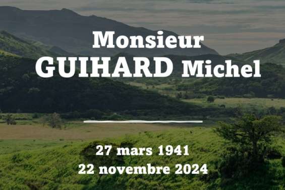 Avis de décès : GUIHARD Michel