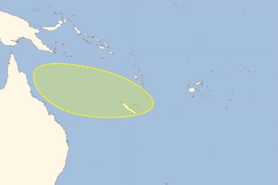 Météo France annonce un risque faible de formation d’une dépression tropicale en mer de Corail