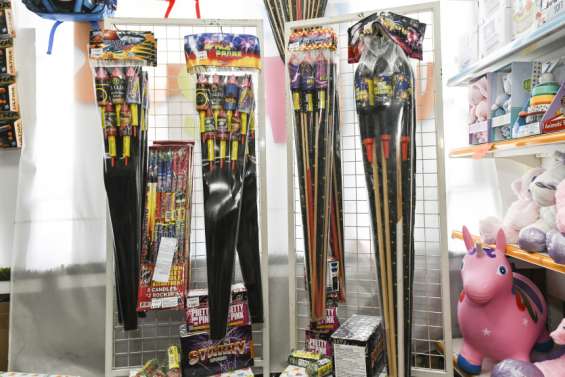 La vente et l'utilisation de feux d’artifice sont interdites jusqu’au 5 janvier