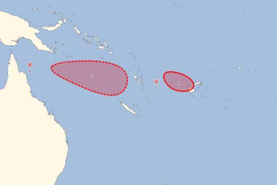 Dépression tropicale : dégradation possible à partir de mardi