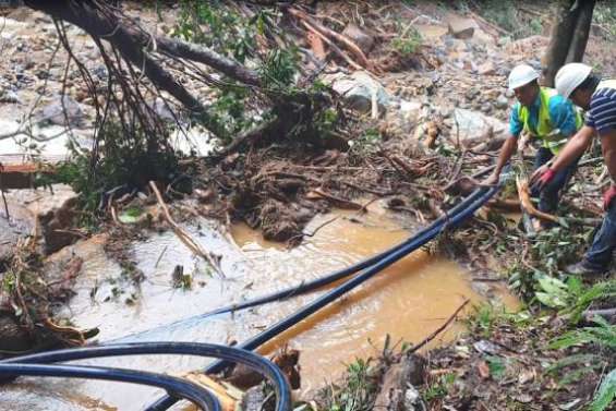 Au Mont-Mou, un manque d'eau signalé sur les points hauts