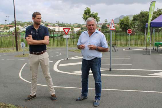 Ouverture au public de la piste de sécurité routière