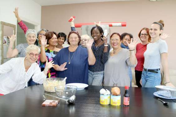 Dumbéa  : l'atelier cuisine, la crème de la crème pour vaincre la solitude