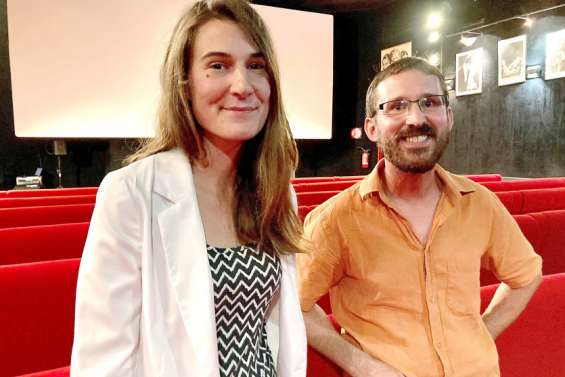 Frédéric Rabaud et Clotilde Gourdon, réalisateurs de 52 mètres plus tard.