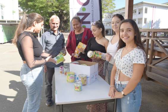 Aux récréations, des collectes pour la Banque alimentaire