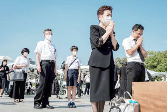 Le Japon commémore Hiroshima en pleins JO